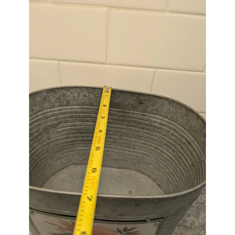 Mushroom Metal Bucket With Wooden Handle Kitschy‎ 8